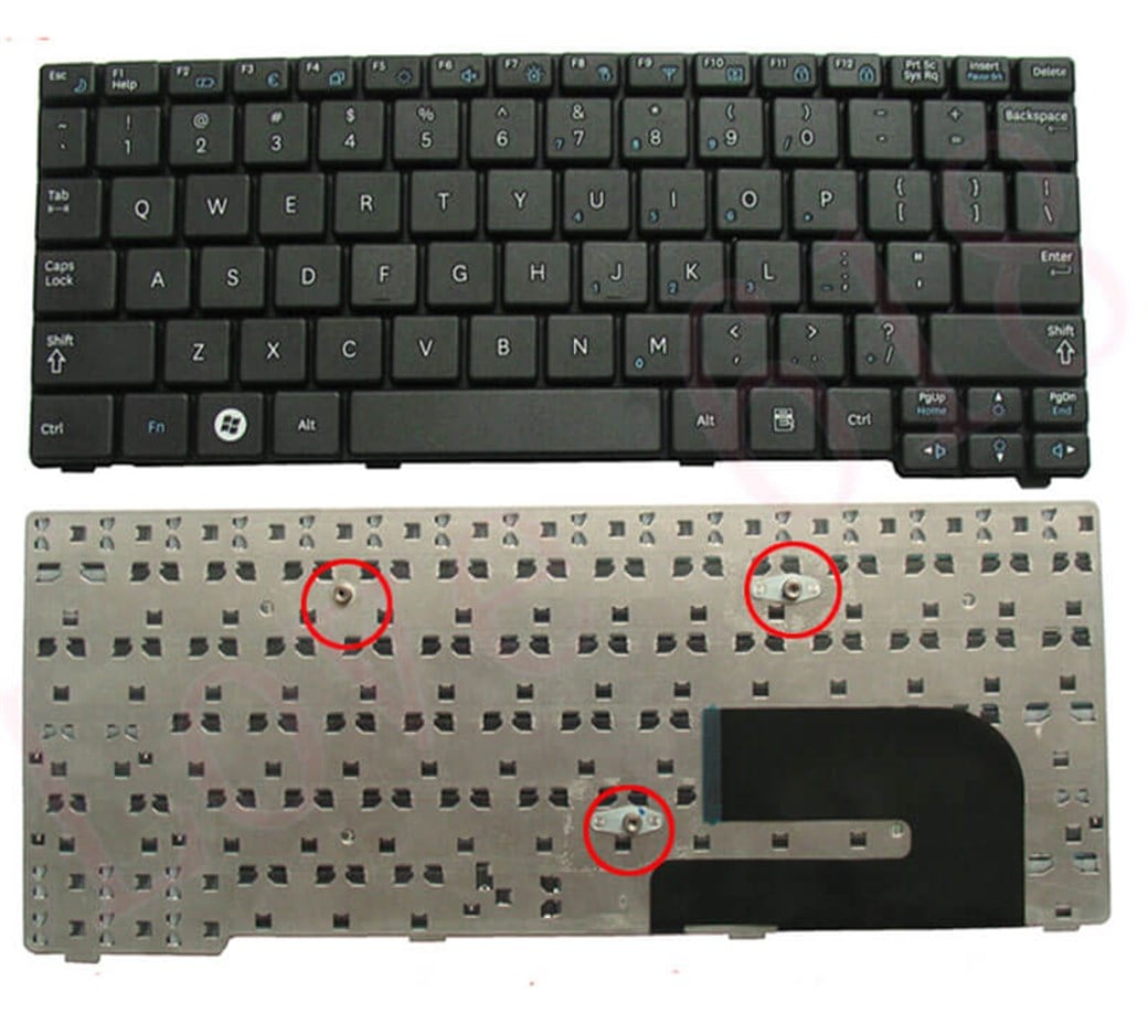SAMSUNG N148 N150 N130 N120 N310 N128 NOTEBOOK KLAVYE SİYAH EN-Q
