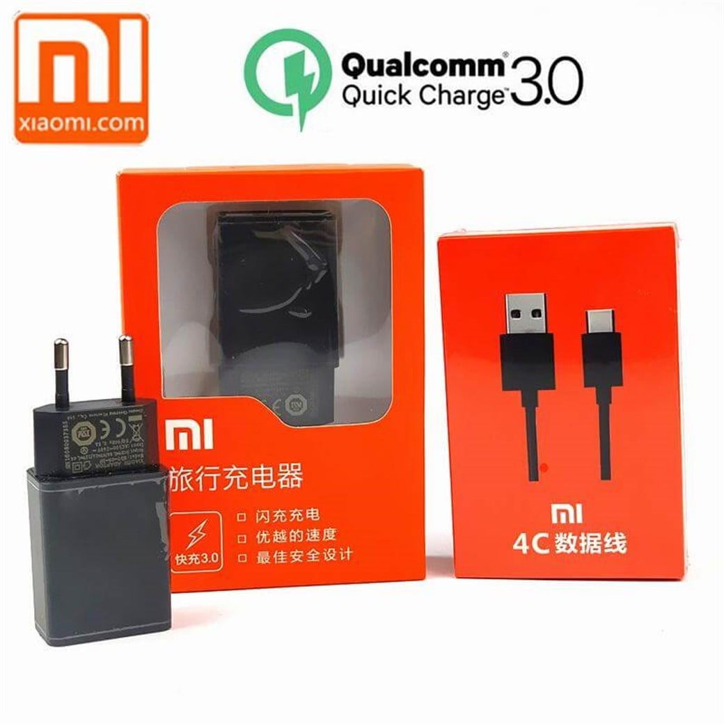Xiaomi Mdy-08-EH 3.0 Hızlı Şarj Aleti Ve Type-C Kablo Şarj