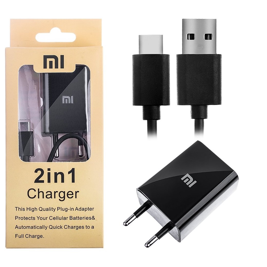 Xiaomi Yd-120 2.0 Amper Şarj Ve Usb-Type-C Kablo Set