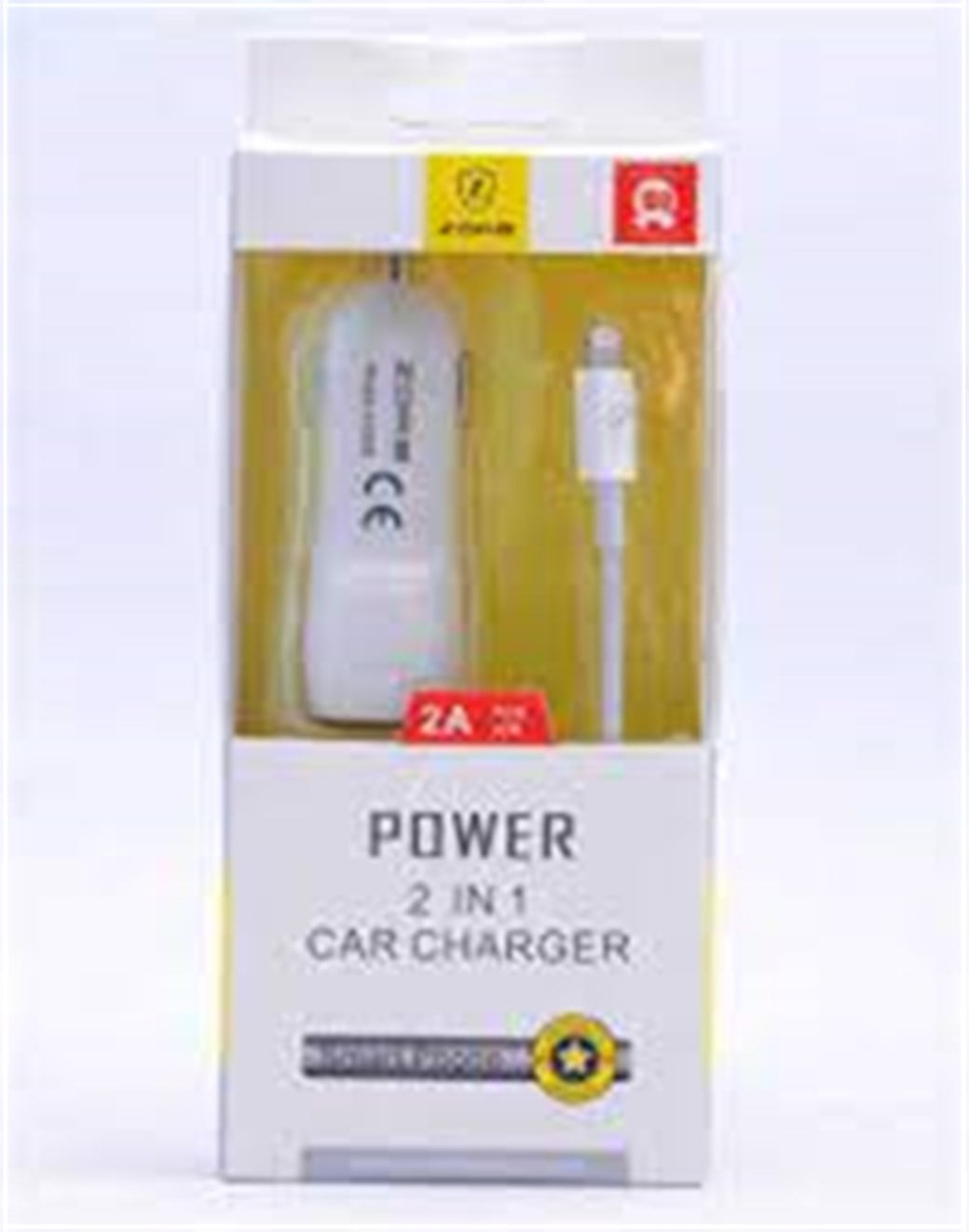 ZORE 2IN 1 CAR CHARGER Z-19 IPHONE ARAÇ SARJ KABLO VE BAŞLIĞI