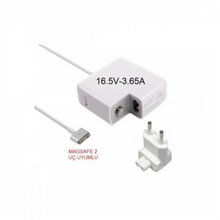 APPLE A1435 16.5V 3.65A 60W MAGSAFE2 T TYPE UÇ MACBOOK ADAPTÖR ŞARJ ALETİ