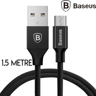 Baseus Yiven Micro Usb 1 Metre 2.0a Hızlı Şarj Usb Kablo Siyah