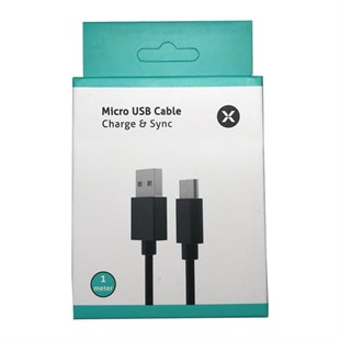Dexim DAKSC0011-B 2.4 A Mikro Usb kablo-Siyah