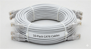 ETHERNET KABLOSU 1 METRE CAT5 ONLU PAKET
