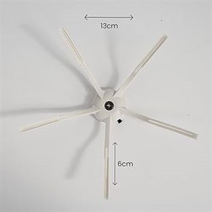 ROBOROCK S7 YAN FIRÇA BEYAZ