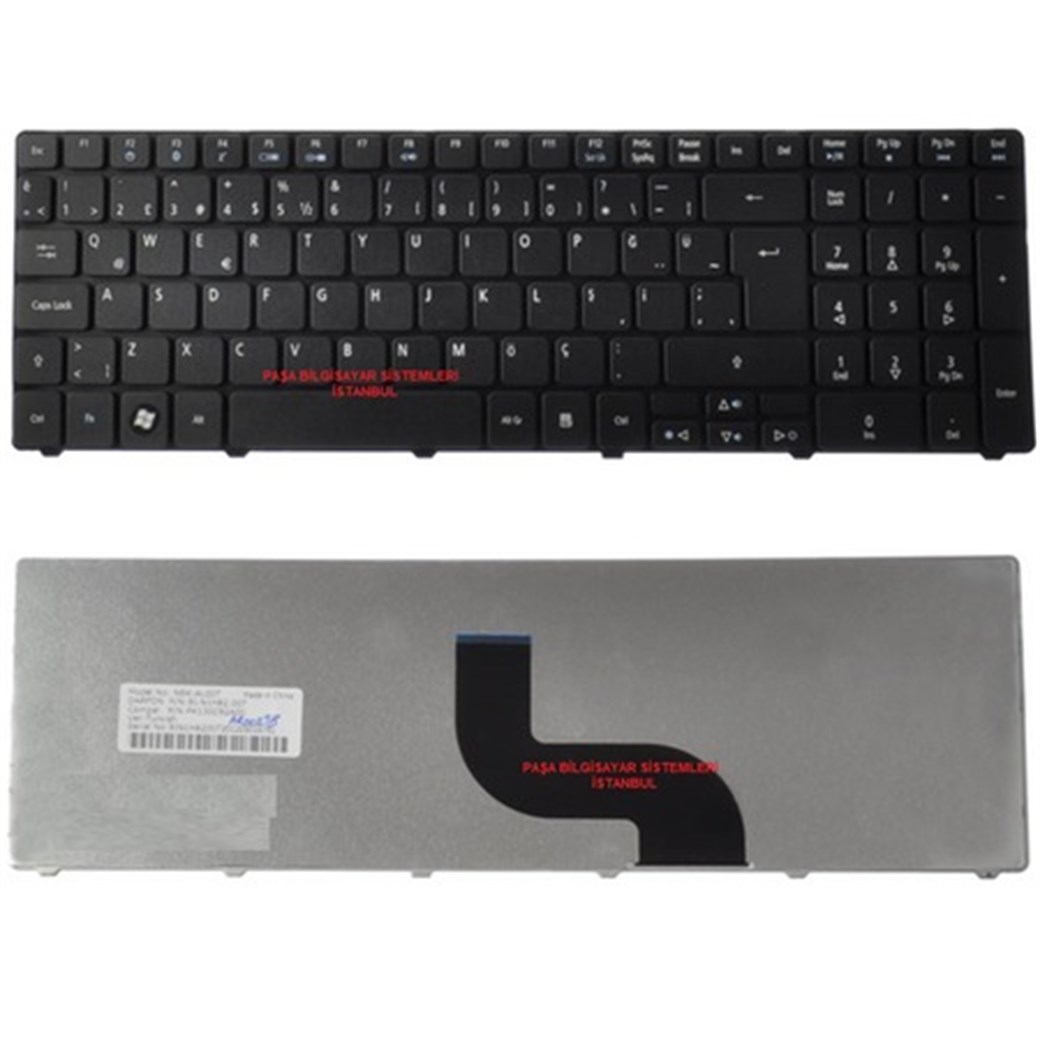 ACER ZY8 5810 NOTEBOOK KLAVYE SİYAH (TR-Q)