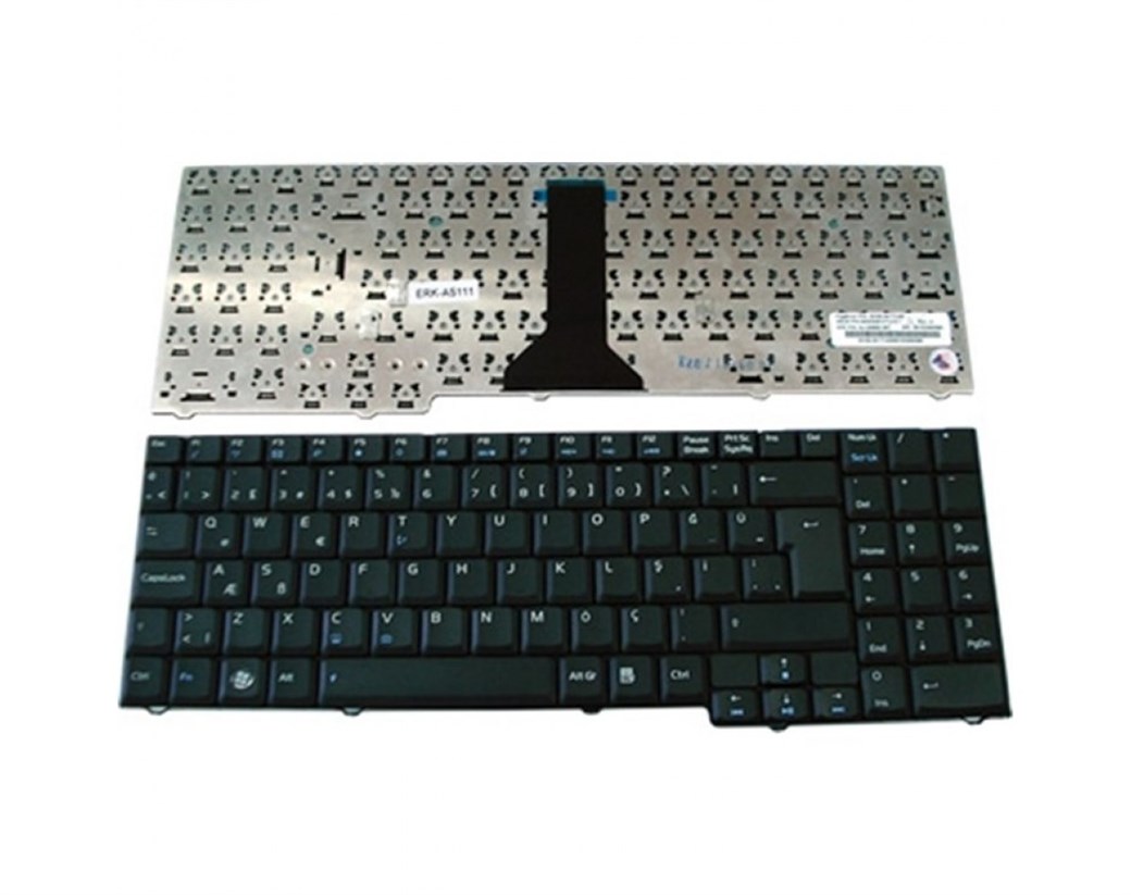 ASUS F7 F7E F7F M51 NOTEBOOK KLAVYE SİYAH (TR-Q)
