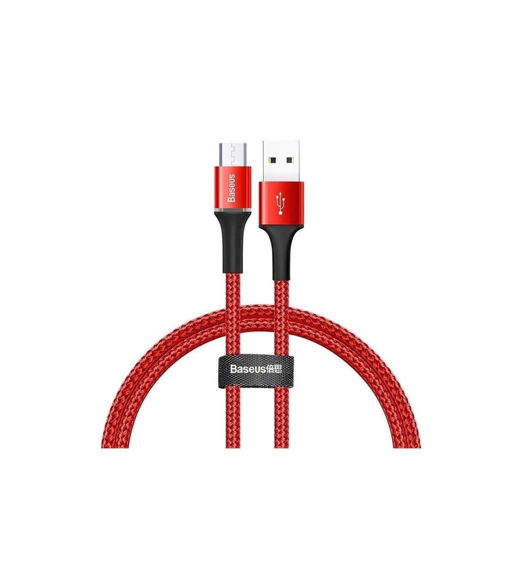 BASEUS CAMGH-B09 MICRO USB KABLO 1M  KIRMIZI