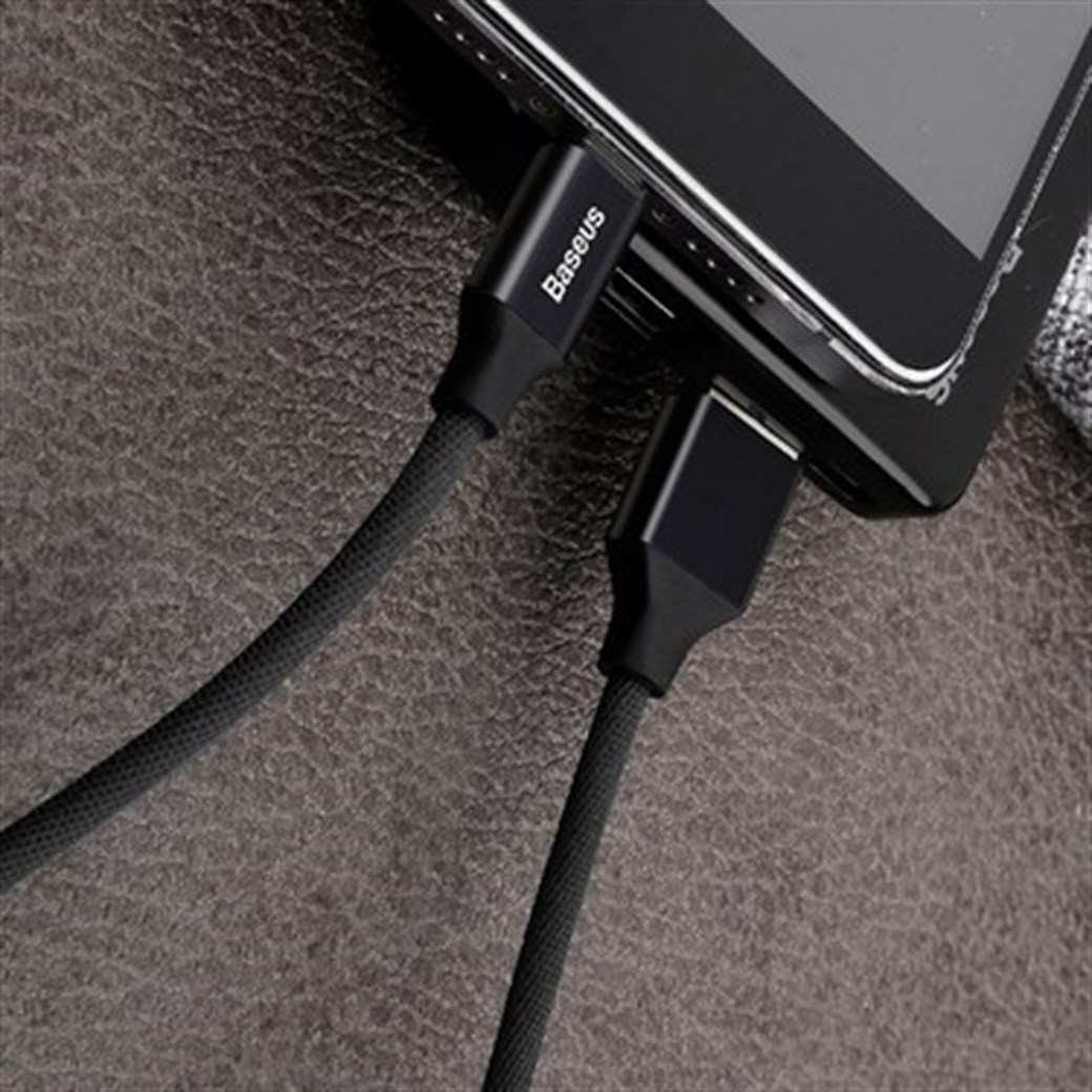 Baseus Yiven Micro Usb 1 Metre 2.0a Hızlı Şarj Usb Kablo Siyah