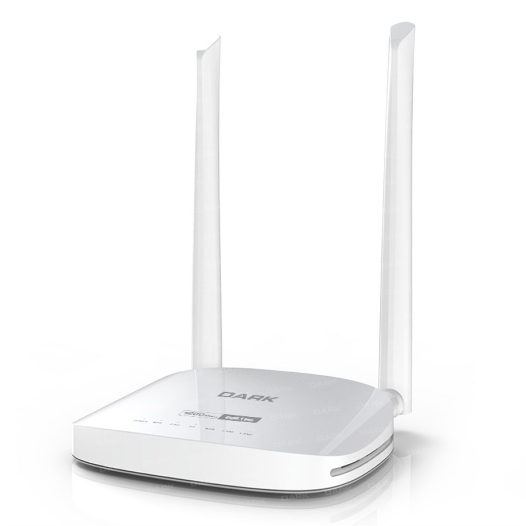 Dark RangeMAX 1200Mbit 802.11ac Çift Bant Kablosuz, 2x Antenli (Router)
