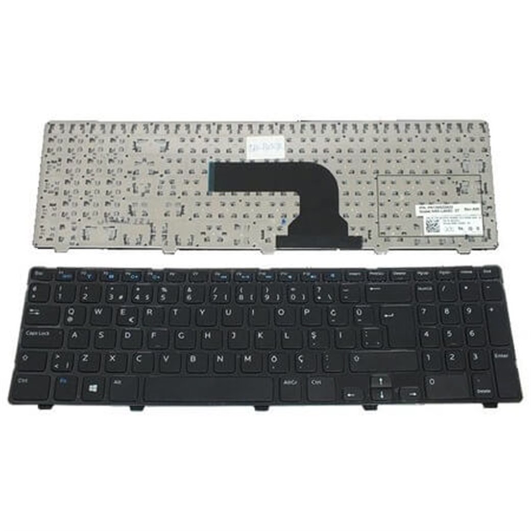 DELL INSPIRON  15R-3537 NOTEBOOK KLAVYE SİYAH EN-Q