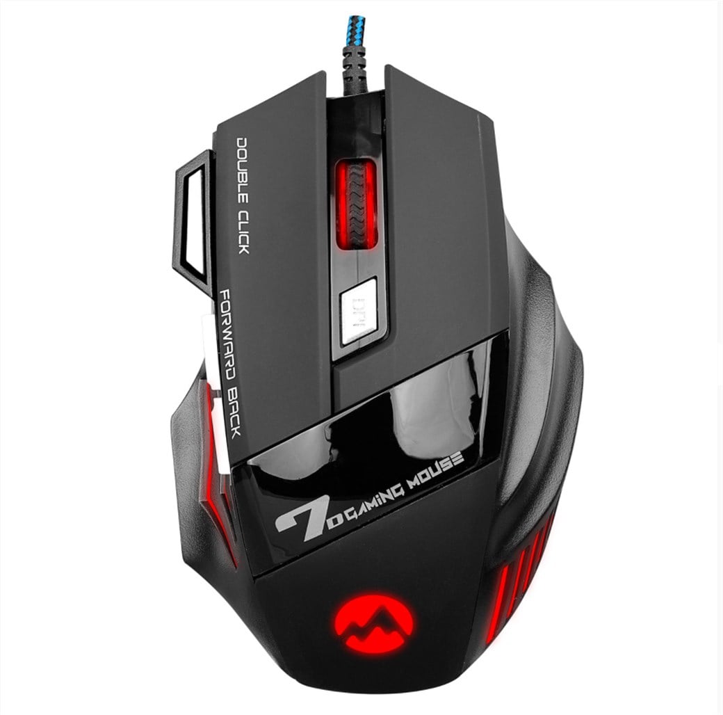 EVEREST SM-770 OYUNCU KABLOLU MOUSE KIRMIZI SIYAH
