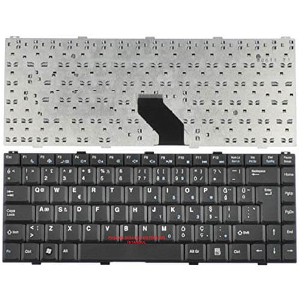 GRUNDIG GN131595 NOTEBOOK KLAVYE SİYAH(TR-Q)