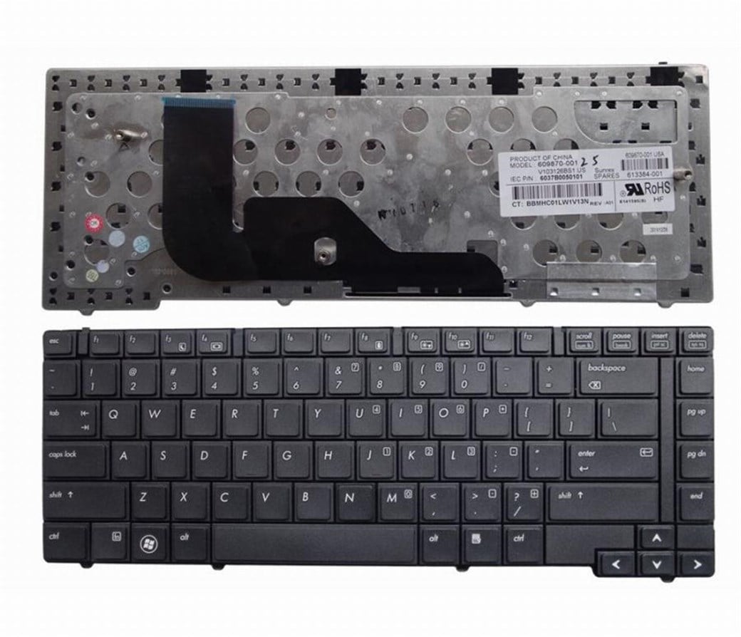 HP 64500B 6445B 6455B 6440B 613384-141 NOTEBOOK KLAVYE SİYAH TR-Q