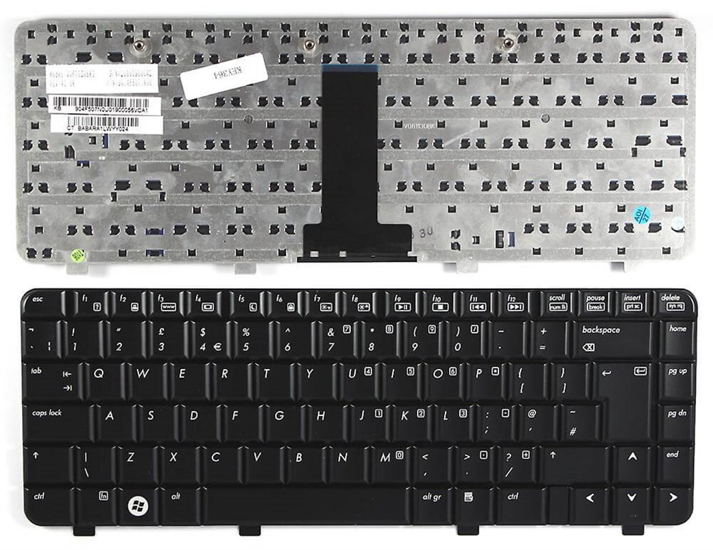 HP DV2000 DV2400 V061130BK1 90.4F507.N00 NOTEBOOK KLAVYE SİYAH TR-Q