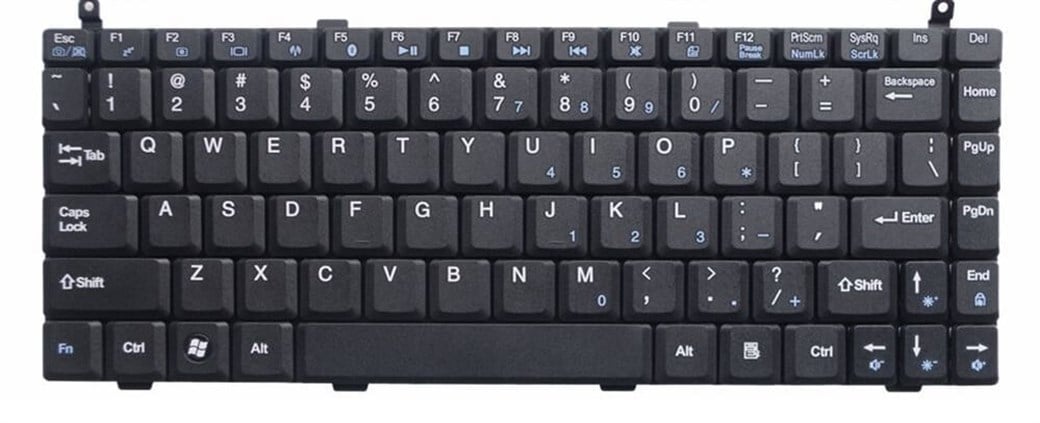LENOVO F30 Y300 NOTEBOOK KLAVYE SİYAH EN-Q