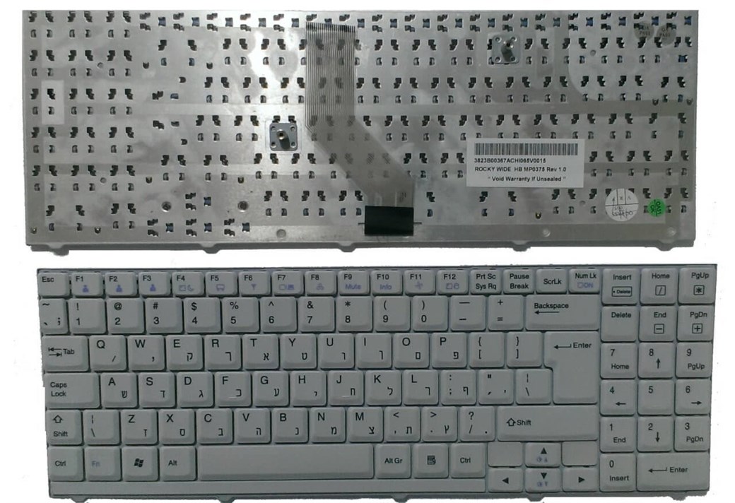 LG R500 NOTEBOOK KLAVYE BEYAZ TR-Q