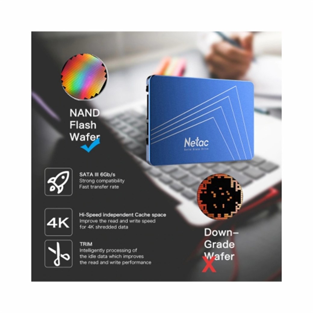 NETAC 2.5 INCH SATA 3 SSD 120GB