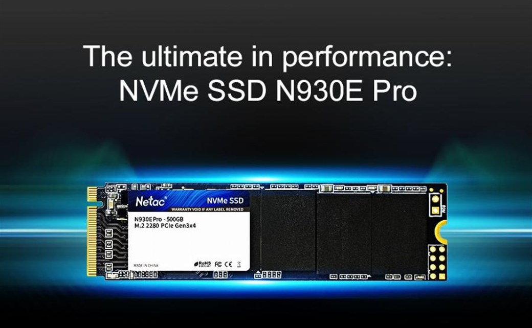 NETAC N930E PRO 512 GB M.2 NVMe SSD
