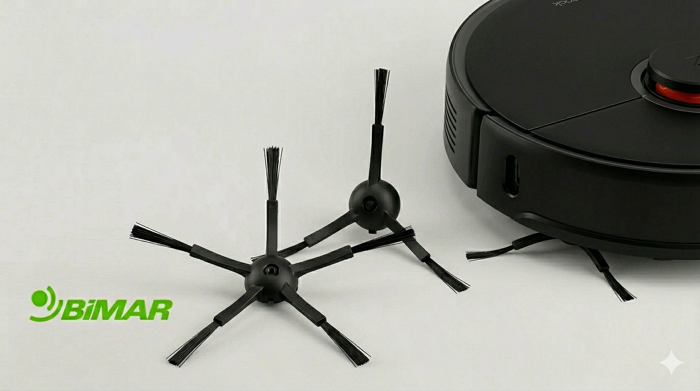 ROBOROCK S5 MAX YAN FIRÇA SİYAH