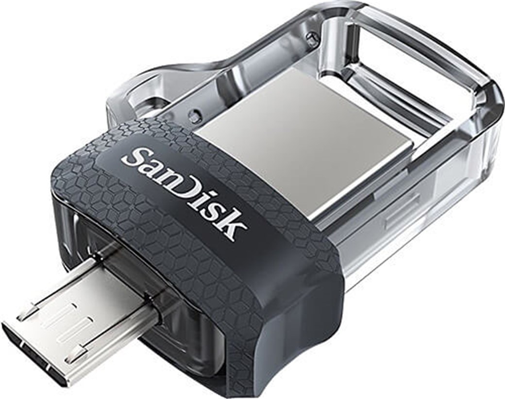 SANDİSK ULTRA DUAL DRIVE M364G GREY SILVER SDDD3-064G-G46