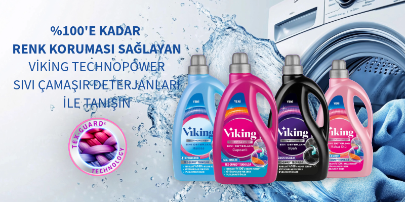 VIKING TECHNOPOWER SIVI ÇAMAŞIR DETERJANI BANNER 03-2026