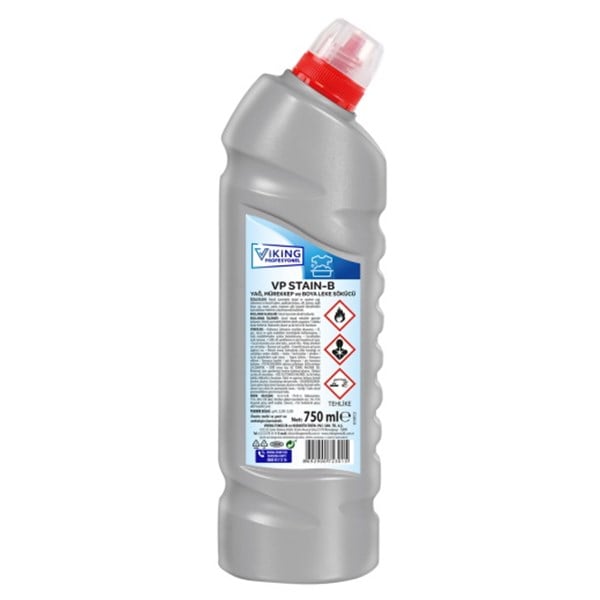 Çamaşır HijyeniV PROFESYONEL YAĞ, MÜREKKEP VE BOYA LEKE SÖKÜCÜ 750ML (STAİN-B)