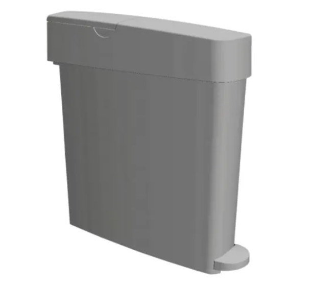 Çöp Kovaları - Çöp KonteynırıUNICORN HİJYENİK PEDALLI ÇÖP KOVASI GRİ 21LT