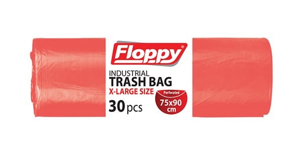 Çöp Poşeti75x90 END. BATTAL 30LU PEMBE ÇÖP TORBASI