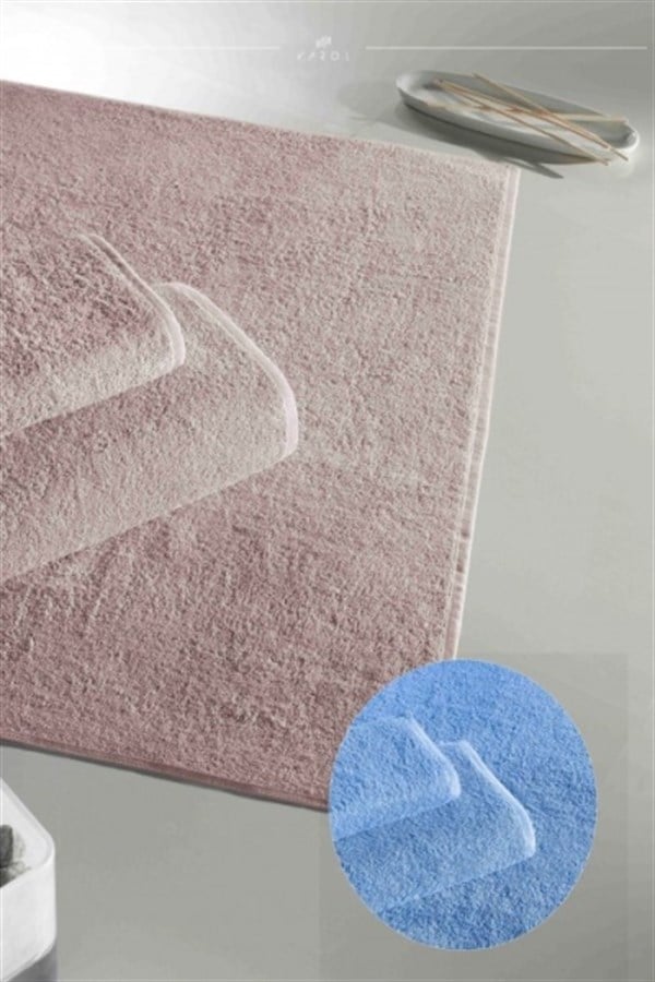 ENDÜSTRİYEL TEKSTİLASKLEPIOS HAVLU MAVİ 90*150 600GR 5Lİ