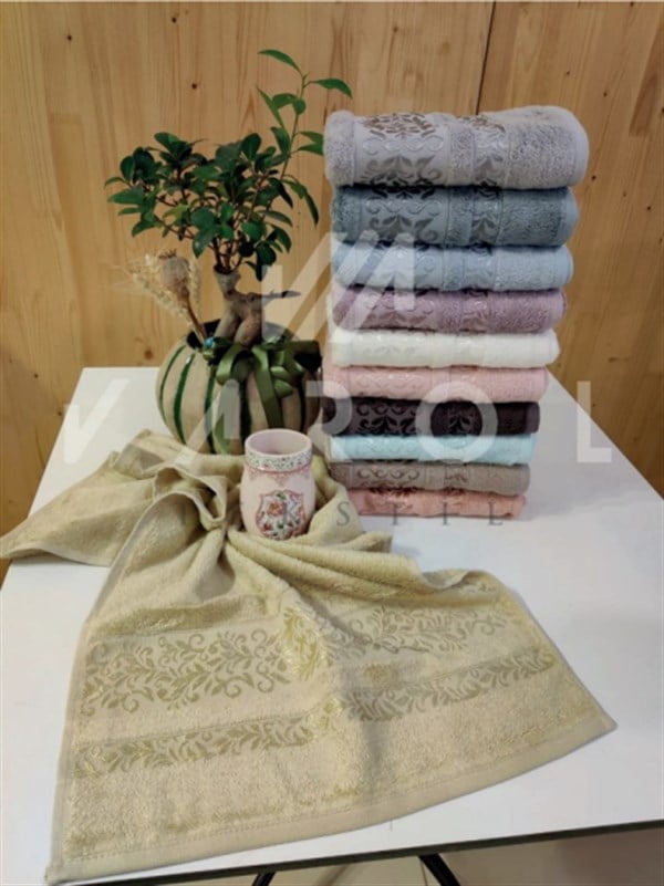 EV TEKSTİLİBAMBOO HAVLU MENEKŞE 50*90