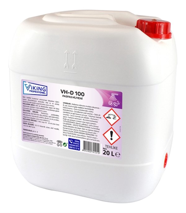 Hijyen ve DezenfeksiyonVH-D 100 PASPAS HİJYENİ 20LT