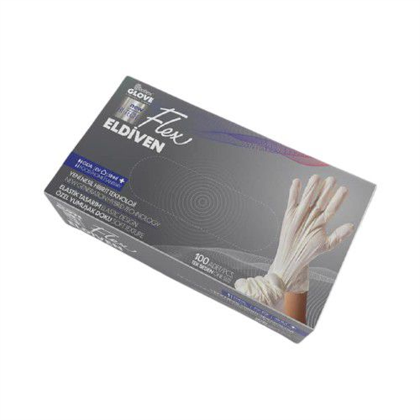 HijyenFLEX KREM PUDRADIZ ELDİVEN 100LÜ