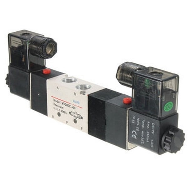 TOLON YEDEK PARÇAPNÖMATİK HAVA VALF 1/4'' 5/3 ÇİFT BOBİN