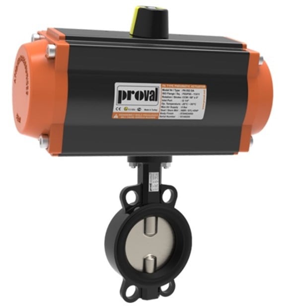 TOLON YEDEK PARÇATOLON PNÖMATİK SU GİRİŞ KELEBEK VANA 3''