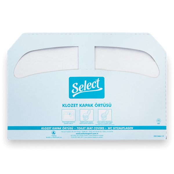 Tuvalet KağıdıS KLOZET KAPAK ÖRTÜSÜ 10*250Lİ