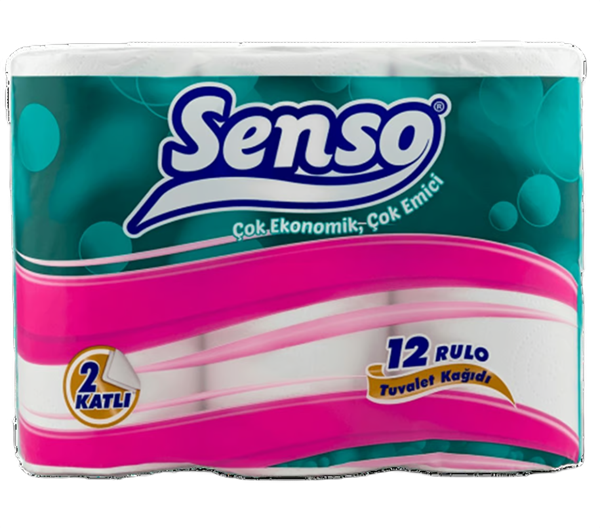 Tuvalet KağıdıSENSO TUVALET KAĞIDI 12Lİ