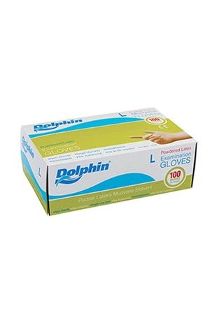 SarfDOLPHIN LATEKS PUDRALI ELDİVEN 100LÜ