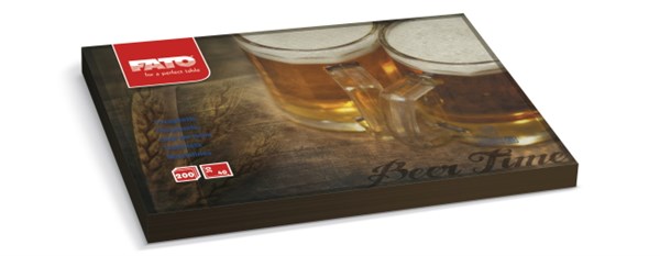 DELUXE 40x30 BEER TIME AMERICAN SERVICE 200 PCS