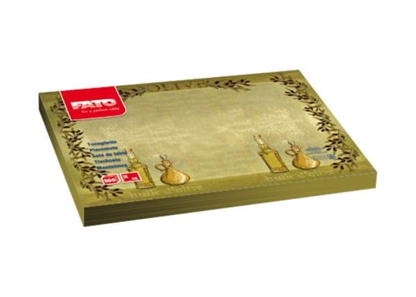 DELUXE 40x30 HUILE D'OLIVE AMERICAN SERVICE 200 PCS