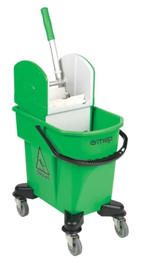 ER SINGLE SECTION PRESSED BUCKET GREEN