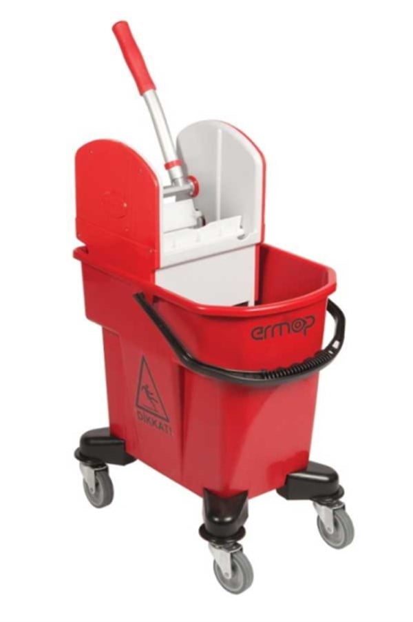 ER SINGLE SECTION PRESSED BUCKET RED