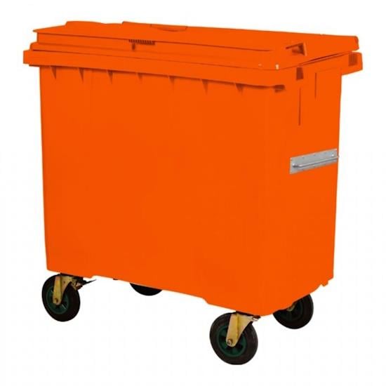 TRASH BINS - GARBAGE CONTAINERÇÖP KONTEYNER 770LT TURUNÇ