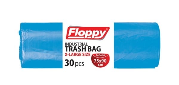 Çöp Poşeti75x90 END. BATTAL 30LU MAVİ ÇÖP TORBASI