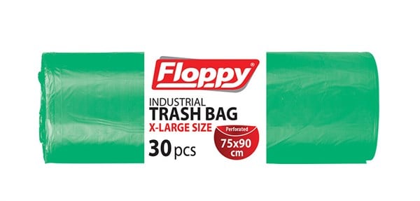 Çöp Poşeti75x90 END. BATTAL 30LU YEŞİL ÇÖP TORBASI