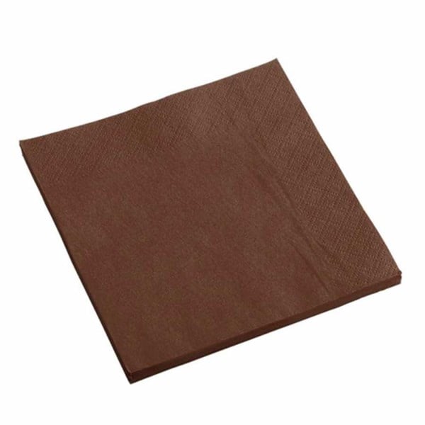 BROWN NAPKINS 40x40 50 PCS SMARTTABLE