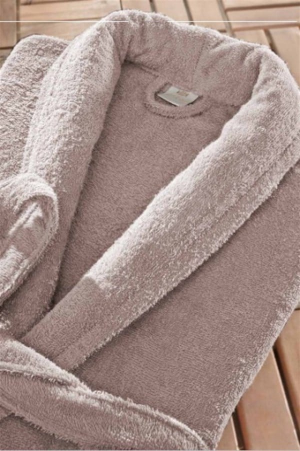 DALLAS MILK BROWN BATHROBE X-LARGE