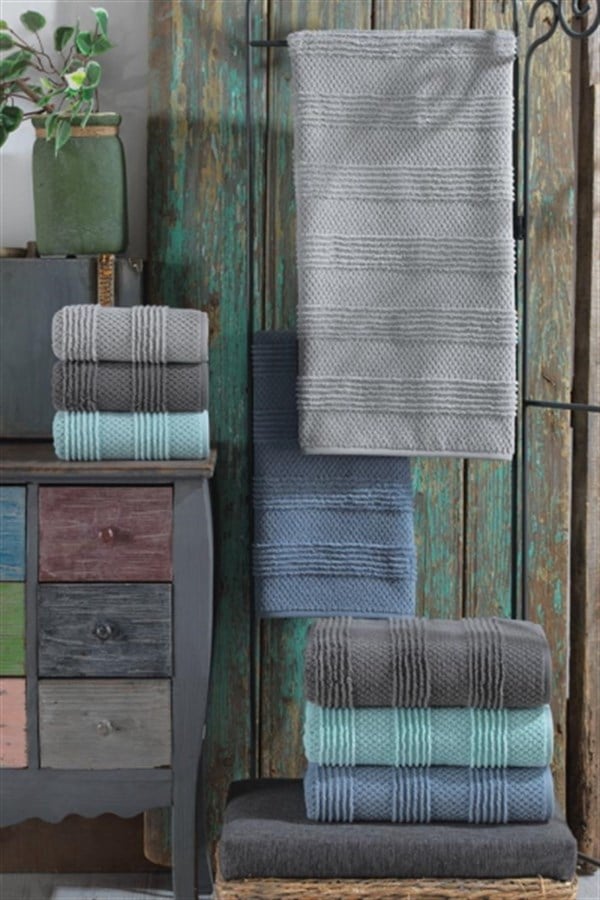 LAVİN BODY TOWEL NAVY BLUE 70*140