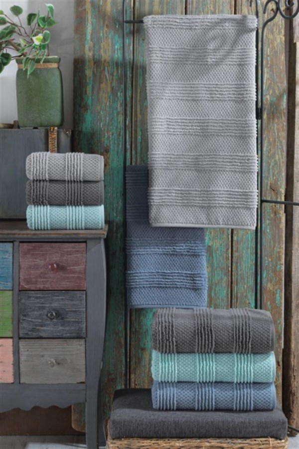 LAVİN FACE TOWEL NAVY BLUE 50*90