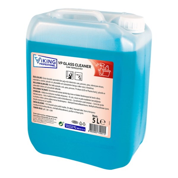 Genel Temizlik HijyeniV PROF. KONSANTRE CAM TEMİZLEYİCİSİ 5KG